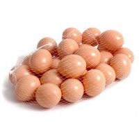 JAJA JAJKA PODKŁADOWE KURZE DUŻE KURA 25 SZT BRĄZ