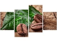 140CM 70 OBRAZ ZIARNA KAWY DESCE ŚCIENNY