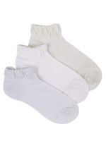 Skarpety stopki ażurowe z marszczonym ściągaczem 3PAK 36-41 YOCLUB