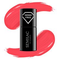 SEMILAC Lakier hybrydowy 445 Tropical Flamingo 7ml