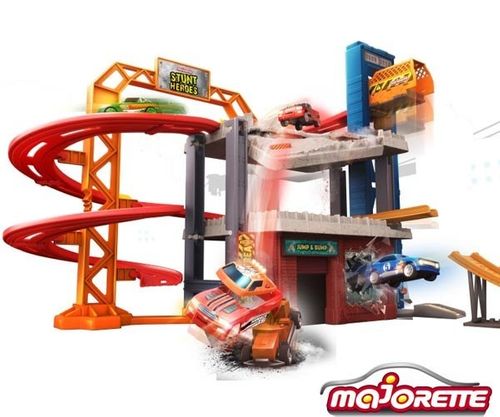 MAJORETTE Stunt Heroes Grand Set na Arena.pl
