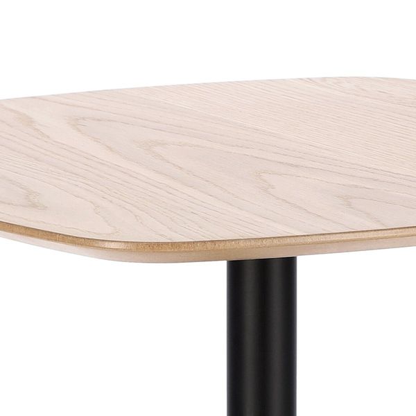 Stół Mizo dąb/czarny loftowy zdjęcie 5