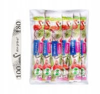 Pilnik do Paznokci Półksiężyc 100/180 50 sztuk Bezpieczny Pakiet Aba