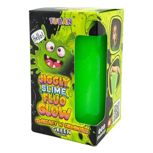 Jiggly Slime Fluo. Glow zielony zdjęcie 1