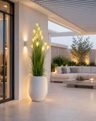 Sztuczna trawa dekoracyjna Premium podświetlana led 150