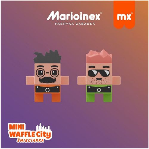Klocki Waffle Mini - Śmieciarka 148 Elementów na Arena.pl