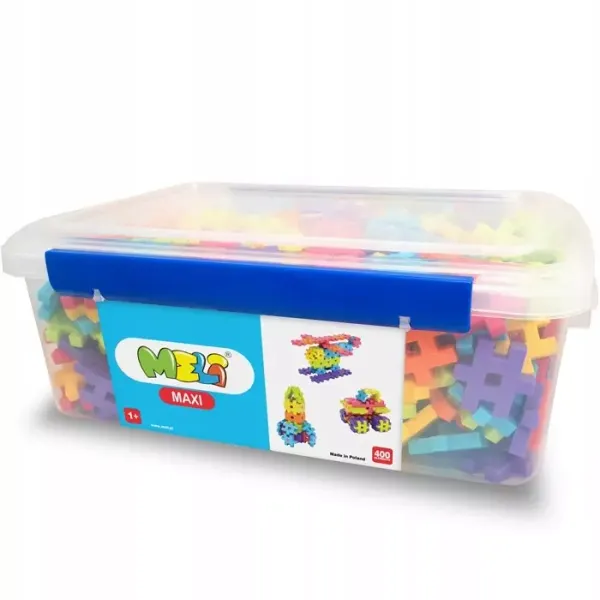 Klocki konstrukcyjne Meli Maxi 400 el. zdjęcie 1
