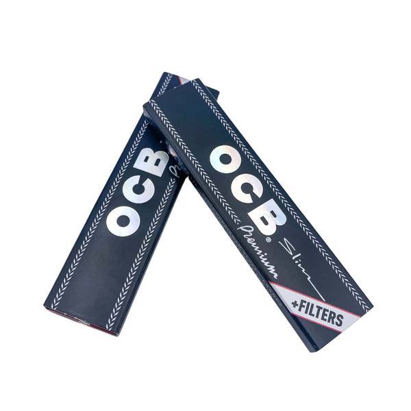 Bibułki OCB Black Slim + filterki - klasyka gatunku w świecie konopnym zdjęcie 2