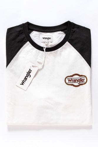 WRANGLER LS RAGLAN TEE OFFWHITE W7B95FK02 XL na Arena.pl