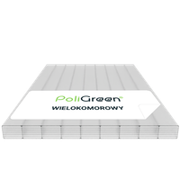 Poliwęglan wielokomorowy 3000x1050 mleczny 16 mm 7H