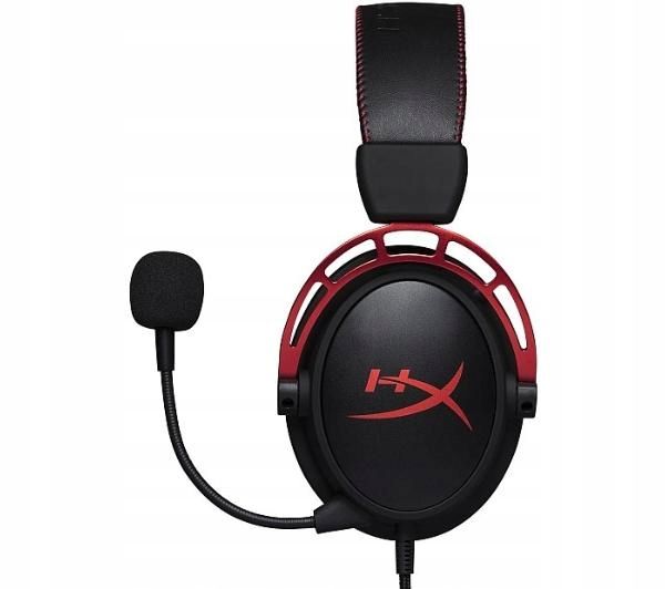 Słuchawki HyperX Cloud Alpha Gaming Headset Czarno-czerwone Jack 3,5 mm zdjęcie 5