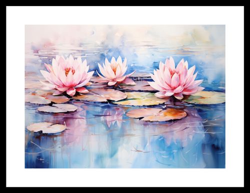Plakat 35x25cm Spokojne Odbicia na Arena.pl
