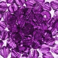 KRYSZTAŁKI DIAMENT KORALIKI DO BRANSOLETEK DO BIŻUTERII LAWENDA 12MM 12SZT