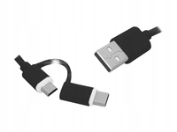 KABEL UNIWERSALNY USB-A do USB-C/MicroUSB 2w1 LTC 1m DO TELEFONU TABLETU