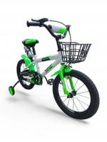 ROWEREK DZIECIĘCY 16 CALI ROWER DLA CHŁOPCA BIDON KÓŁKA BOCZNE dla 3+ lat