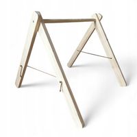Stojak edukacyjny Baby Gym /Drewniany /Gimnastyczny/ Prezent dla niemowlaka