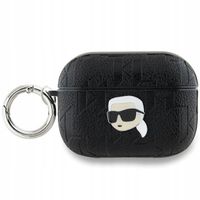Etui do AirPods Pro 2 KARL LAGERFELD Monogram Karl Head Czarny