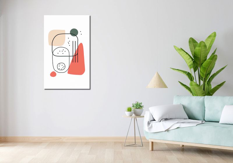 Obraz 60x100cm Przestrzenność zdjęcie 2