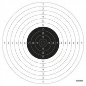 Tarcze strzeleckie TS-2 Psp Pcz Pbz Pdw 50 szt.
