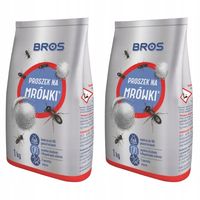 2x PROSZEK NA MRÓWKI W WORKU PREPARAT SKUTECZNIE LIKWIDUJE GNIAZDA BROS 1kg