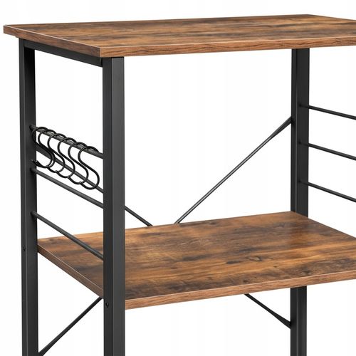 SZAFKA MOBILNA REGAŁ NA KÓŁKACH PÓŁKA WÓZEK STOLIK DO KUCHNI SALONU na Arena.pl