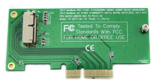 ADAPTER SSD MACBOOK PCIE X4 AIRPRO 2013 2014 na Arena.pl