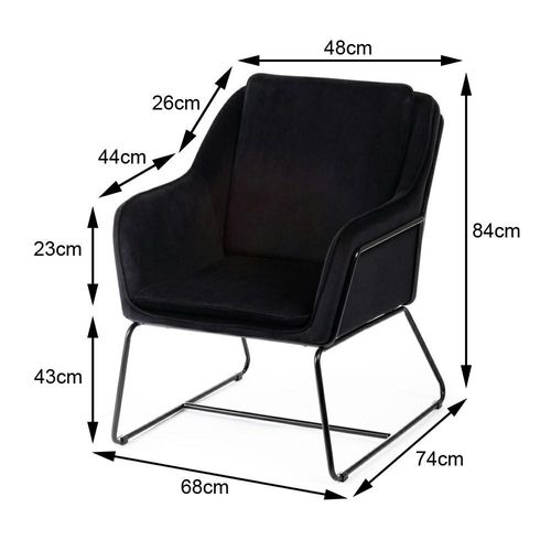 Fotel Stella Black na Arena.pl