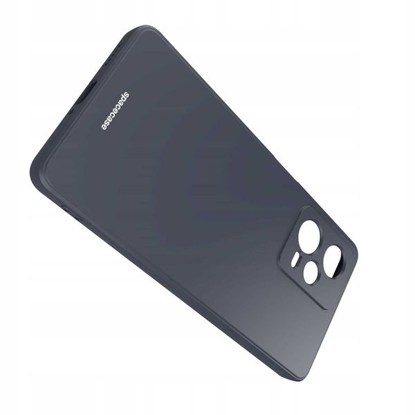 Spacecase Silicone Case Redmi Note 12 Pro 5G Black zdjęcie 8