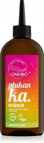 Hair in Balance by ONLYBIO Płukanka octowa nadająca blask i domykająca łusk na Arena.pl