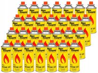 28 x GAZ Kartusze gazowe Alpen Camping 400ml Kartusz do kuchenki
