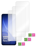3X Szkło hartowane do OPPO RENO 15 /15 F/15 FS/A6 PRO 5G ochrona na ekran