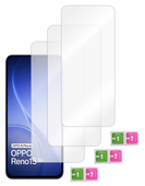 3X Szkło hartowane do OPPO RENO 15 /15 F/15 FS/A6 PRO 5G ochrona na ekran