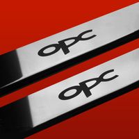 Listwa progowa OPEL ASTRA MK5/H/III OPC Stal nierdzewna 304 połysk 2szt