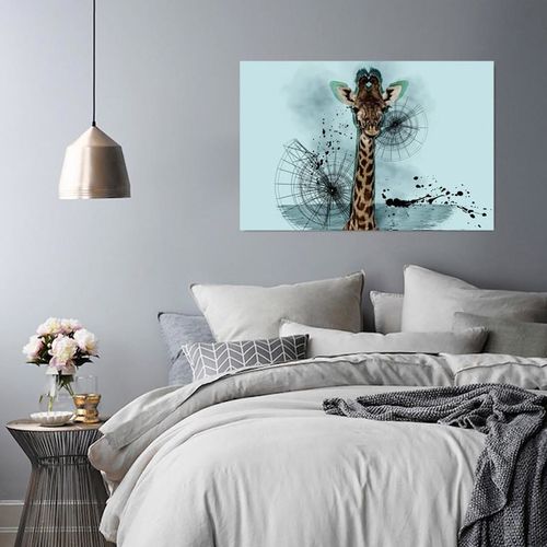 Obraz na płótnie - Canvas, Żyrafa 6 120x80 na Arena.pl