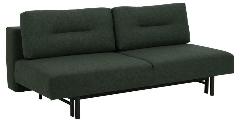 Sofa Malling rozkładana zielona ciemna zdjęcie 1