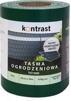 Taśma ogrodzeniowa 19x35m płot ogrodzenie osłona na balkon zielona