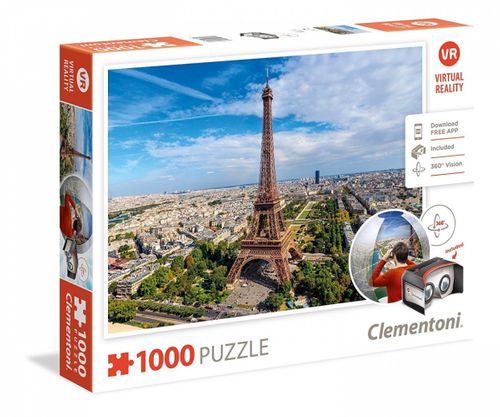 Clementoni 1000 ELEMENTÓW Paryż Virtual Reality na Arena.pl