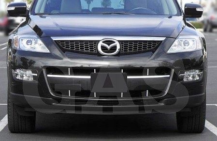 Mazda CX-9 -Chromowane Listwy Grill Chrom Atrapy Zderzaka Tuning zdjęcie 1