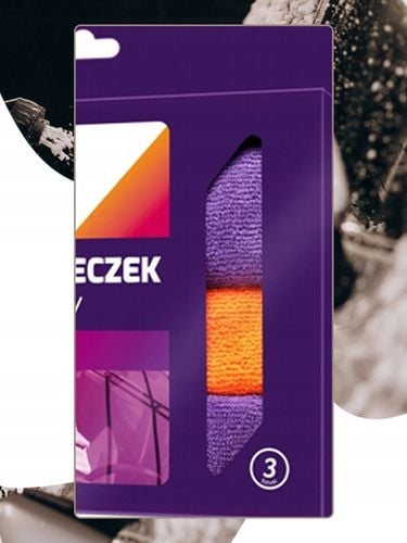 MIKROFIBRA BRUMM ZESTAW ŚCIERECZEK Z MIKROFIBRY 3 szt UNIWERSALNE na Arena.pl