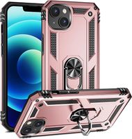 ETUI PANCERNE AFARER NA TELEFON IPHONE 14 ROSEGOLD Z UCHWYTEM