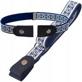 Damski Pasek Pas Gumowy Z Regulacja Klamry Retro