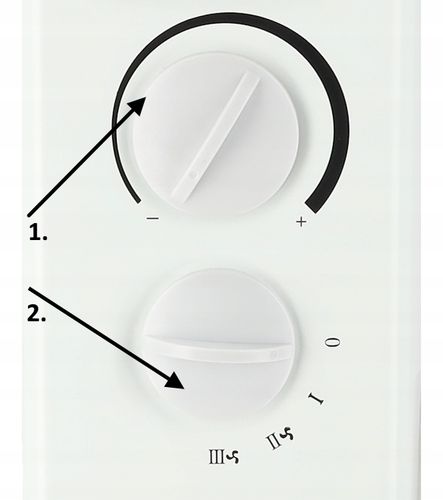 Grzejnik elektryczny Konwektorowy 2000W Energooszczędny Nawiew Termostat na Arena.pl