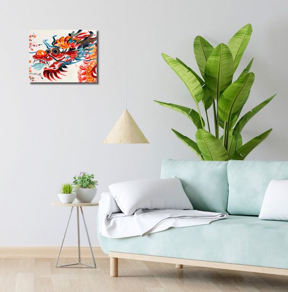 Obraz 40x30cm Diva Na Gałęzi zdjęcie 2