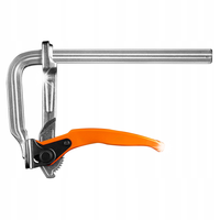 NEO TOOLS ŚCISK STOLARSKI ZAPADKOWY 200x120mm STALOWA PROWADNICA 45-220