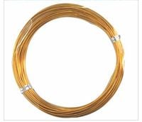 drut aluminiowy 5m złoty fi-1,2 | da-3657