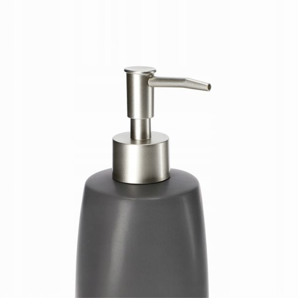 Dozownik Na Mydło Płyn Pojemnik Szary 2 x 400ml zdjęcie 8