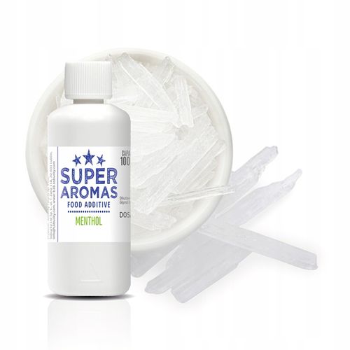 SUPER AROMAS dodatek spożywczy MENTHOL 100 ml na Arena.pl