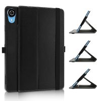 Etui Obrotowe 360 do Tabletu Teclast P25T 10 Cali Czarne Skóra Eko