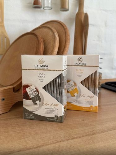 Herbata czarna liściasta Earl gray olej bergamotki Deluxe Palmira 15 saszet na Arena.pl