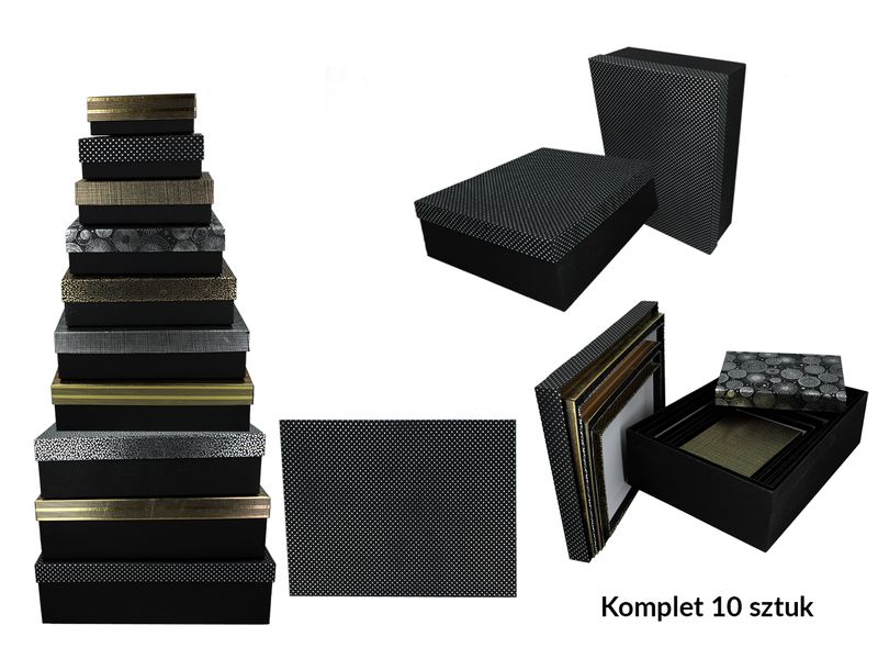 Kpl. 10 pudełek prezentowych zdjęcie 1